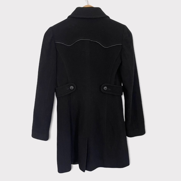 American Rag Wool Military Peacoat Black Size XS Very Thick High Quality - Picture 4 of 10